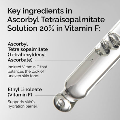 Ascorbyl Tetraisopalmitate Solution 20% in Vitamin F - US 4278