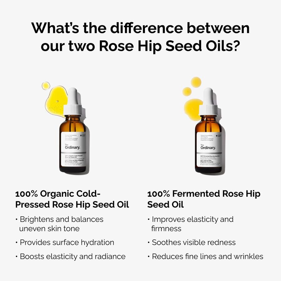 100% Fermented Rose Hip Seed Oil - US 5998