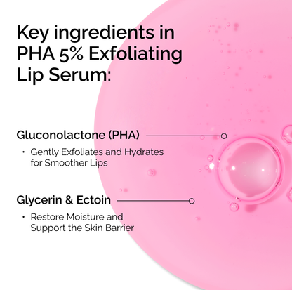 PHA 5% Exfoliating Lip Serum - US 9692