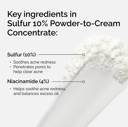 Sulfur 10% Powder-to-Cream Concentrate - US 5055